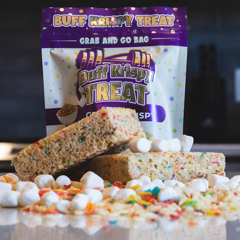 Fruity Cereal Buff Krispy Treat