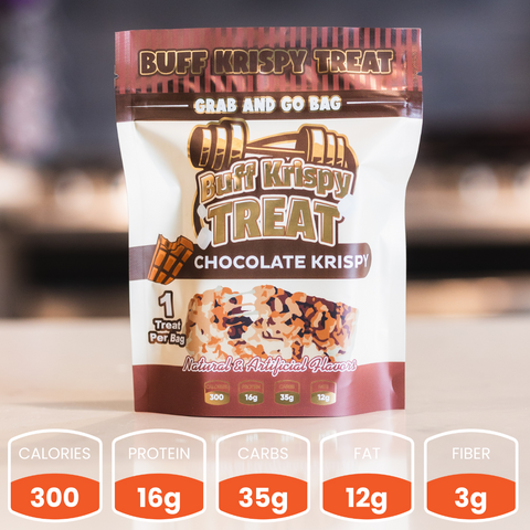 Chocolate Buff Krispy Treat