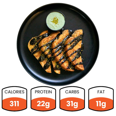 Chocolate Pistachio French Toast