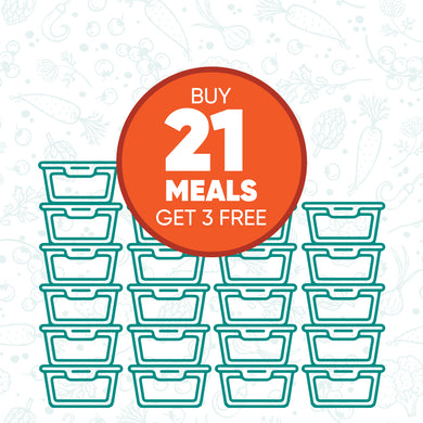 Buy 21 Meals, and Get 1 Free