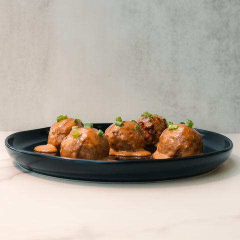 Keto BBQ Chicken Meatballs