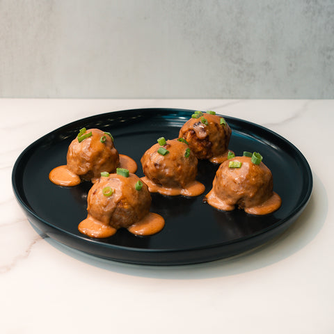 Keto BBQ Chicken Meatballs