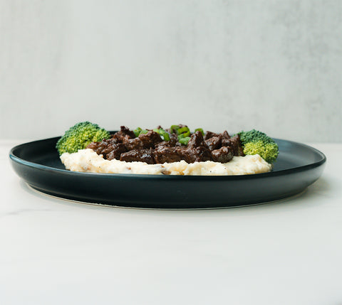 Herb Butter Steak Tips Bowl