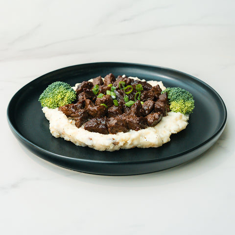Herb Butter Steak Tips Bowl