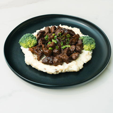 Herb Butter Steak Tips Bowl