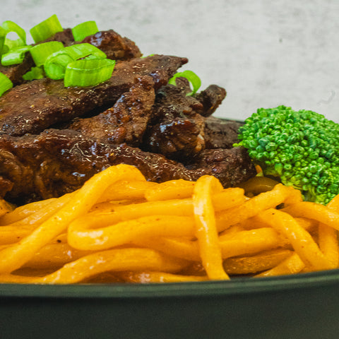 Lo Mein Teriyaki Steak