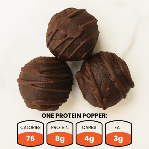 3 Banana Chocolate Protein Poppers