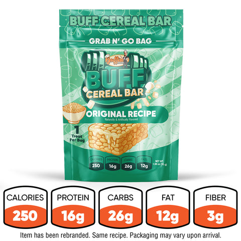 Buff Cereal Bar Original Recipe