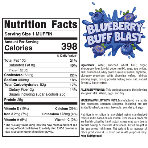 Buffin Muffin (Flavors Vary)