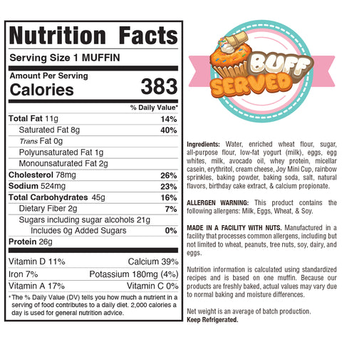 Buffin Muffin (Flavors Vary)
