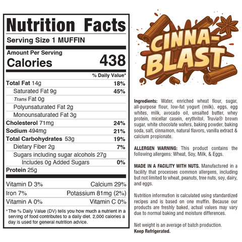 Buffin Muffin (Flavors Vary)