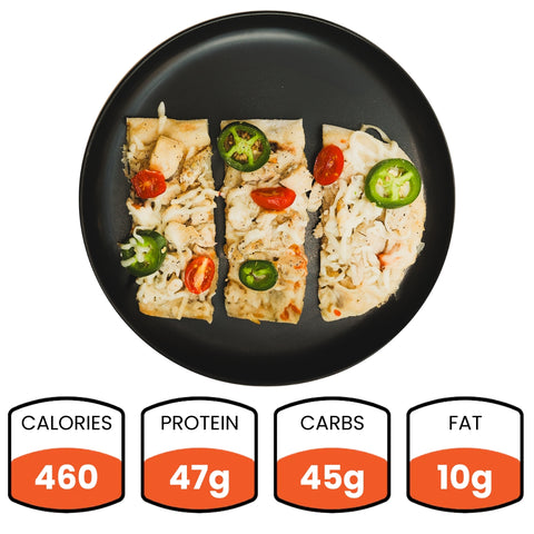 Chicken Alfredo Flatbread