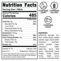 Nutrition Facts for Cinnamon Roll Pancakes: 485 calories, 13g fat, 873mg sodium, 64g carbs, 28g protein. Contains dairy, gluten, and eggs. Enjoy with sugar free syrup for a lighter treat.