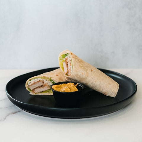 Wrap vegano crujiente