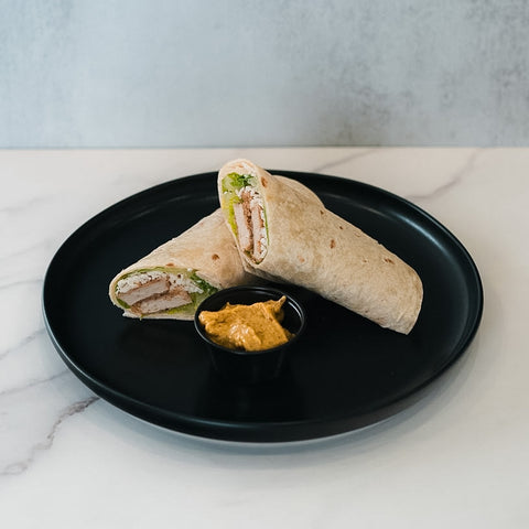 Wrap vegano crujiente