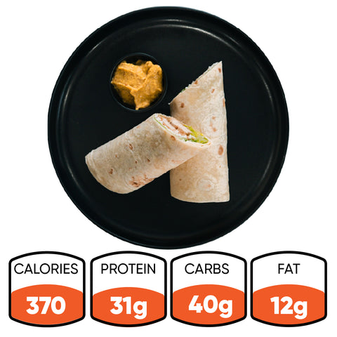 Wrap vegano crujiente