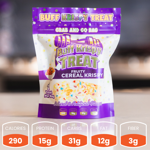 Fruity Cereal Buff Krispy Treat