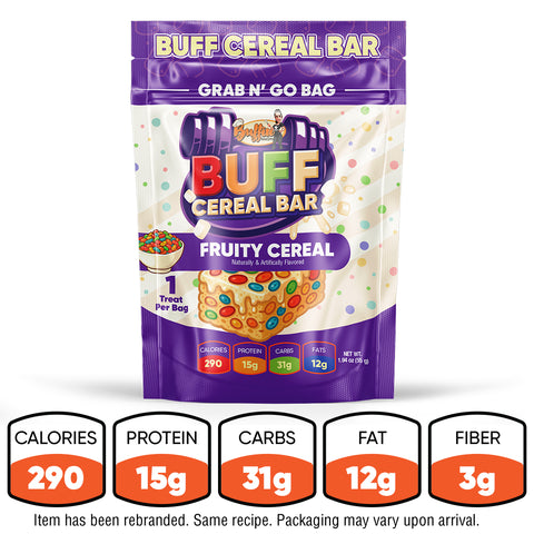 Fruity Cereal Buff Cereal Bar