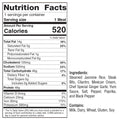 GLORIOUS GAINS Steak Bites Cilantro Lime Rice has 520 calories per serving. Made with cilantro lime rice, steak bites, Mexican cream, sauces, and spices. Allergens: milk, dairy, wheat, gluten, soy. A delicious high-protein meal prep.