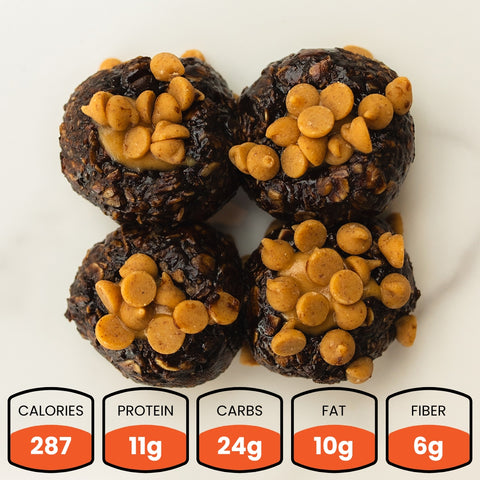 Peanut Butter Chip Protein Energy Bites