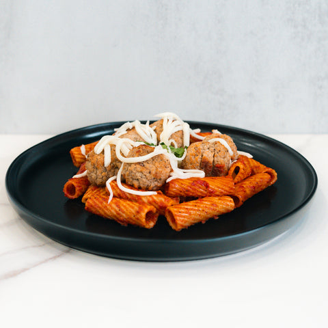 Rigatoni & Meatballs