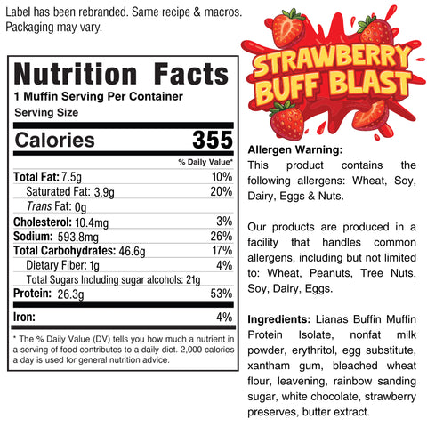 Buffin Muffin (Flavors Vary)