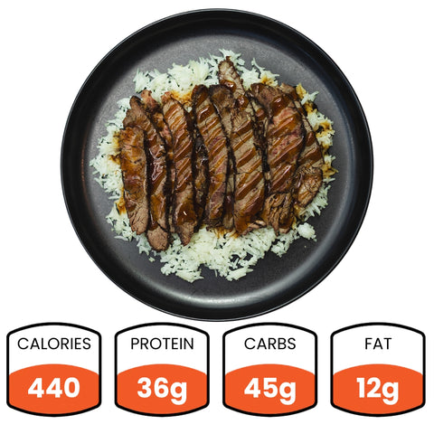 Teriyaki Flank Bowl.